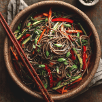 Sesame Ginger Soba Noodle Salad