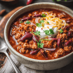Turkey Chili with Beans